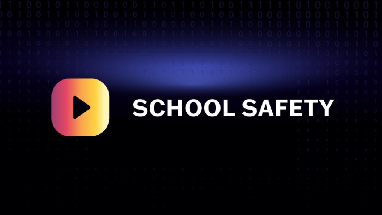School Safety recording graphic